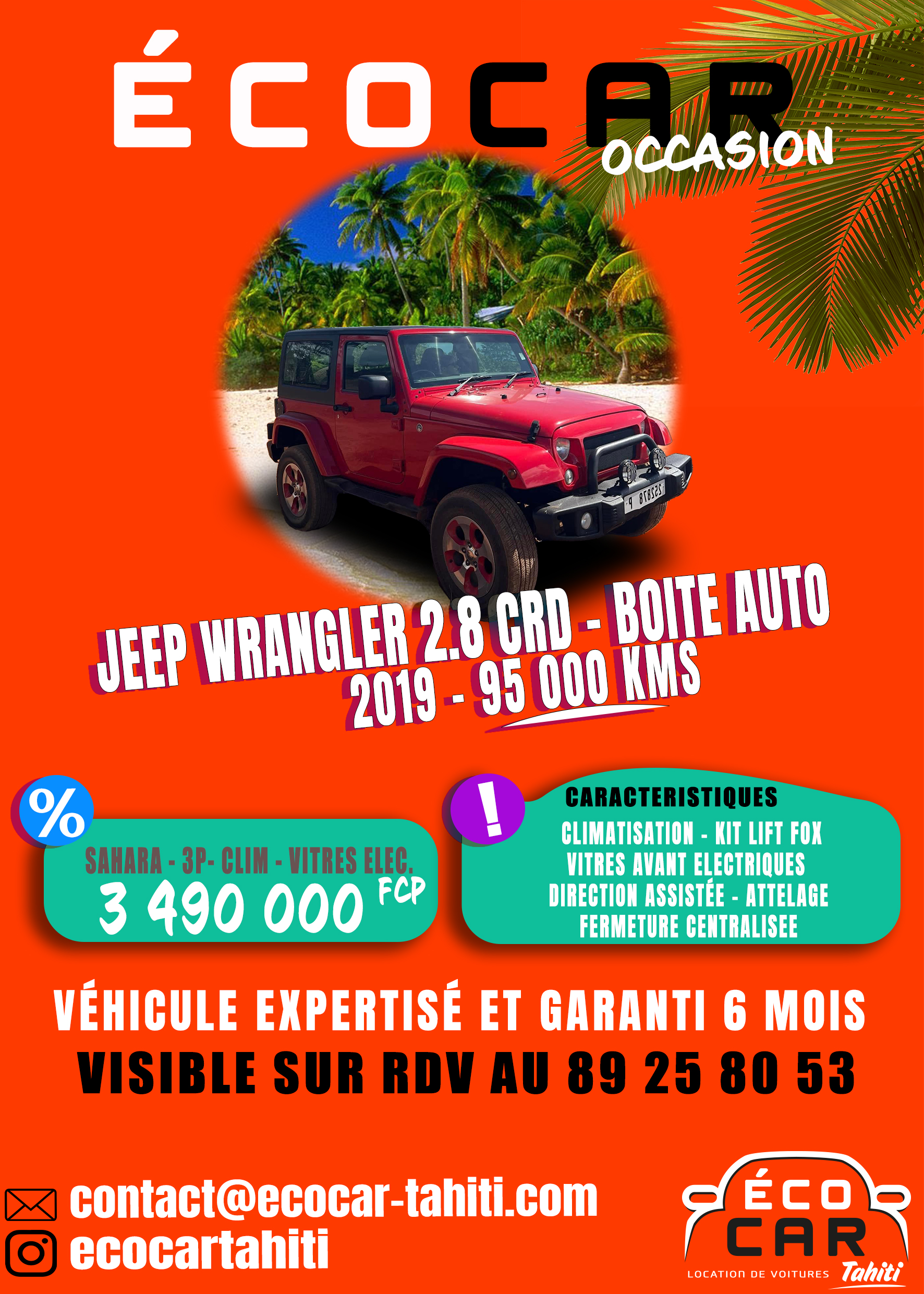 pub jeep 878 panneau